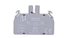 Oprawka lampki żarówka BA9s 24V AC/DC bez lampki SP22-1435R03