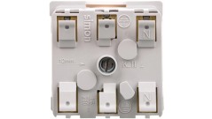 Simon Connect Gniazdo K45 z schuko 16A/230V szybkozłączki czysta biel K11/9