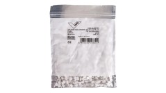 Końcówka tulejkowa izolowana TID 2x0,5mm2/8mm biała cynowana TID2x0,5L8x500 /500szt./