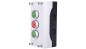 Kaseta sterownicza 3-otworowa z przyciskami zielony/czerwony/zielony IP65 M22-I3-M1 216532