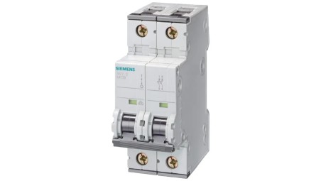 Wyłącznik nadprądowy 2P B 16A 10kA 440V DC 400V AC SENTRON 5SY5216-6