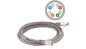 Patch-cord F/UTP kat.5e PVC 2.0m szary KKF5SZA2.0 Patch-cord F/UTP kat.5e PVC 2.0m szary KKF5SZA2.0