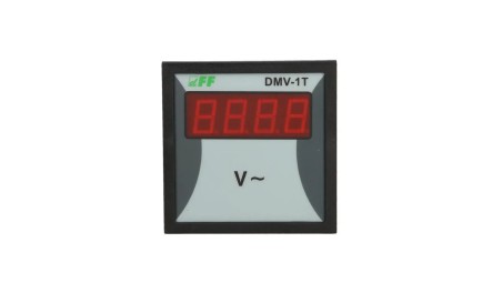 Woltomierz 1-fazowy cyfrowy 0-600V AC dokładność 1 DMV-1T