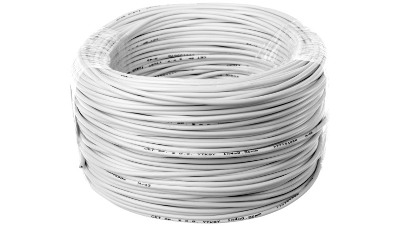 Kabel telekomunikacyjny YTKSY 1x4x0,5 /100m/ Kabel telekomunikacyjny YTKSY 1x4x0,5 /100m/