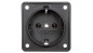 Berker Integro Gniazdo SCHUKO antracyt, mat 941852505