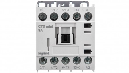 Stycznik mocy 9A 3P 230V AC 0Z 1R CTX3 MINI 417036