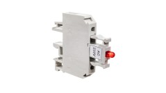 Złączka szynowa gwintowa z sygnalizacją bezpiecznika 2,5 mm ZUB1-2.5D 13202982