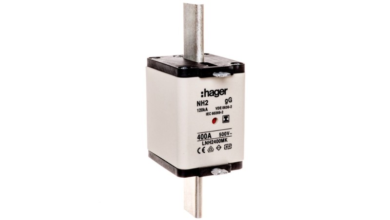 Wkładka bezpiecznikowa NH2 400A 500V gG LNH2400MK Wkładka bezpiecznikowa NH2 400A 500V gG LNH2400MK