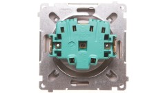 Simon Basic Gniazdo pojedyncze z/u 16A, 250V czekoladowy BMGZ1.01/47