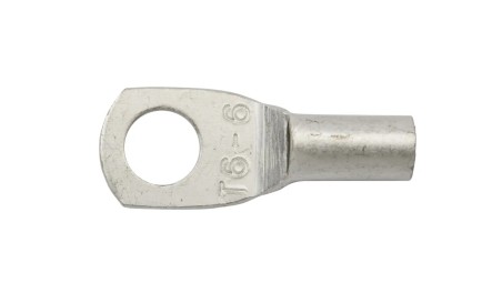 Końcówka oczkowa rurowa 6/M6 miedź cynowana KC6F6 /100szt./