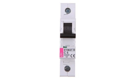 Wyłącznik nadprądowy 1P C 6A 10kA AC ETIMAT10 002131712