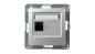 IMPRESJA Gniazdo komputerowe pojedyncze RJ45 kat.5e MMC srebrne GPK-1Y/K/m/18 IMPRESJA Gniazdo komputerowe pojedyncze RJ45 kat.5e MMC srebrne GPK-1Y/K/m/18