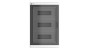 Rozdzielnica modułowa Elegant 3x12 podtynkowa IP40 PE+N drzwi dymne 2455-01 Rozdzielnica modułowa Elegant 3x12 podtynkowa IP40 PE+N drzwi dymne 2455-01