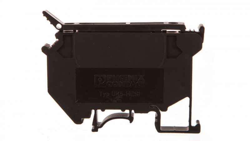 Złączka szynowa na bezpiecznik 5x20/25/30 5 2-przewodowa 0,2-4mm2 czarna UK 5-HESILED 24 3004126 Złączka szynowa na bezpiecznik 5x20/25/30 5 2-przewodowa 0,2-4mm2 czarna UK 5-HESILED 24 3004126