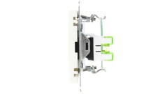AS Gniazdo komputerowe pojedyncze RJ45 kat.5e MMC ecru GPK-1G/K/m/27