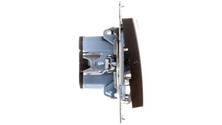 Simon 54 Łącznik świecznikowy z podświetleniem antracyt DW5ABL.01/48