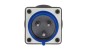 Adapter AGT-32A gniazda bananowe 3 pin WAADAAGT32T Adapter AGT-32A gniazda bananowe 3 pin WAADAAGT32T