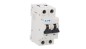 Wyłącznik nadprądowy 2P D 3A 15kA AC FAZ-D3/2 278773
