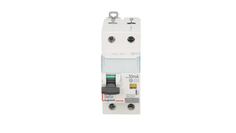 Wyłącznik różnicowo-nadprądowy 2P 10A C 0,03A typ AC P312 DX3 411011