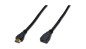 Kabel przedłużający HDMI Highspeed 1.4 z Eth. GOLD Typ HDMI A/HDMI A, M/Ż czarny 5m AK-330201-050-S Kabel przedłużający HDMI Highspeed 1.4 z Eth. GOLD Typ HDMI A/HDMI A, M/Ż czarny 5m AK-330201-050-S