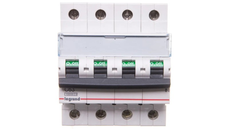 Wyłącznik nadprądowy 4P C 63A 10kA AC S314 TX3 404262