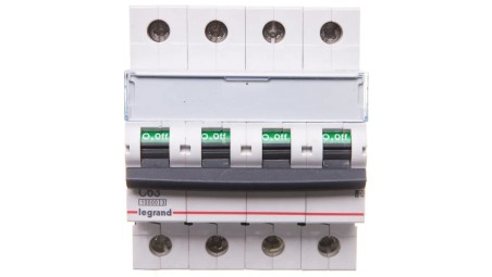 Wyłącznik nadprądowy 4P C 63A 10kA AC S314 TX3 404262