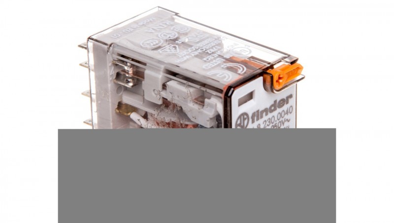 Przekaźnik miniaturowy przemysłowy 4P 7A 250V AC AgNi 55.34.8.230.0040 Przekaźnik miniaturowy przemysłowy 4P 7A 250V AC AgNi 55.34.8.230.0040