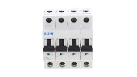 Wyłącznik nadprądowy 4P D 0,5A 15kA AC FAZ-D0,5/4 279068