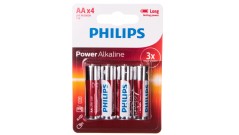 Bateria alkaliczna LR6 / AA 1,5V POWER ALKALINE LR6P4B/10 /blister 4szt.