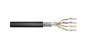 Kabel teleinformatyczny F/UTP kat.6 PE AWG 23/1 szpula czarny zewnętrzny żelowany DK-TP622 /305m/ Kabel teleinformatyczny F/UTP kat.6 PE AWG 23/1 szpula czarny zewnętrzny żelowany DK-TP622 /305m/