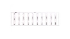 Oznaczniki WMB 10x 41-50 793-606 /5szt./