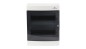 Rozdzielnica modułowa 2x12 natynkowa drzwi dymne / IP 40 400V AC / ECT24PT-s 001101069 Rozdzielnica modułowa 2x12 natynkowa drzwi dymne / IP 40 400V AC / ECT24PT-s 001101069