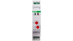 Przekaźnik czasowy 1P 10A 0,1sek-576h 24V AC/DC opóźnione wyłączenie PCA-512-24V