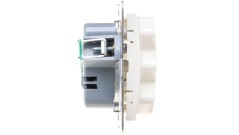 IMPRESJA Gniazdo potrójne b/u 2,5A EURO ecru GP-3Y/m/27