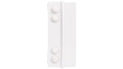Puszka hermetyczna n/t PK-9 303x214x123mm pusta z dławicami IP55 szara 0253-00