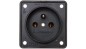 Integro Flow Gniazdo pojedyncze z/u 16A 250V antracyt 961852505