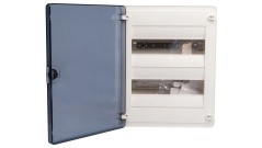 Rozdzielnica modułowa 2x12 natynkowa IP40 Golf (drzwi transparentne) VS212TD