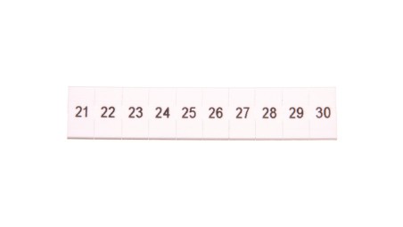 Oznacznik ZB5 LGS:21-30 1050017:0021 /10szt.