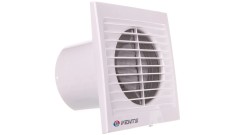 Wentylator łazienkowy fi 100 230V 14W 95m3/h 35dB z wyłącznikiem czasowym (STYL WC) 100ST