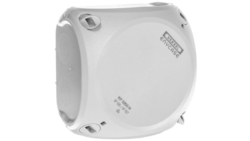 Puszka odgałęźna n/t bez zacisków 93x93x62mm szara IP66/67 KF 0200 H 62000081 Puszka odgałęźna n/t bez zacisków 93x93x62mm szara IP66/67 KF 0200 H 62000081