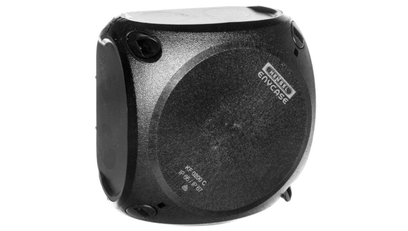 Puszka n/t odgałęźna 93x93x62mm IP66/67 czarna KF 0200 C 62000082 Puszka n/t odgałęźna 93x93x62mm IP66/67 czarna KF 0200 C 62000082