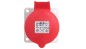 Gniazdo tablicowe proste 32A 4p 400V 6h IP44 13011 Gniazdo tablicowe proste 32A 4p 400V 6h IP44 13011