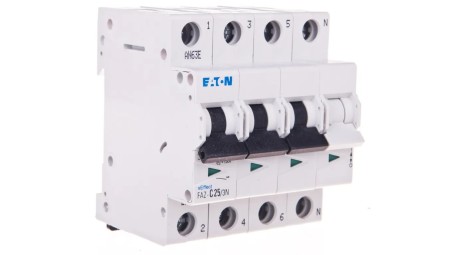 Wyłącznik nadprądowy 3+N C 25A 15kA AC FAZ C25/3N 278977