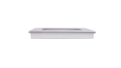 Merten M-Plan Ramka pojedyncza aluminium MTN486160