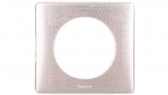 CELIANE Ramka ANODISED Tekstura aluminium - pojedyncza 068721