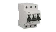 Wyłącznik nadprądowy 3P C 63A 6kA AC KMB6-C63/3 VDE 23166