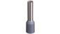 Końcówka tulejkowa izolowana TI 4mm2/12mm szara cynowana TI4L12x500 /500szt./ Końcówka tulejkowa izolowana TI 4mm2/12mm szara cynowana TI4L12x500 /500szt./