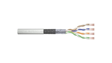 Kabel teleinformatyczny SF/UTP kat.5e 4x2xAWG26/7 linka Digitus DK-1531-P-1-1 /100m/