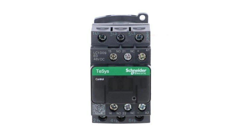 TeSys Deca Stycznik mocy 9A 3P 48V DC 1Z 1R LC1D09ED TeSys Deca Stycznik mocy 9A 3P 48V DC 1Z 1R LC1D09ED