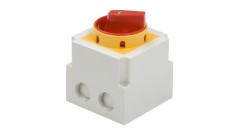 Łącznik krzywkowy awaryjny 0-1 3P 16A w obudowie 4G16-10-PK S6 63-241669-021